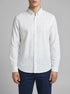Denim Tom Tailor White Multi Mini Wave Men Slim Fit Long-Sleeved Dress Shirt SKU: 1041387_35489 Image 00
