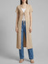 Denim Tom Tailor Bisque Women Long Cardigan with a Waffle Texture SKU: 1041446_33754 Image 00