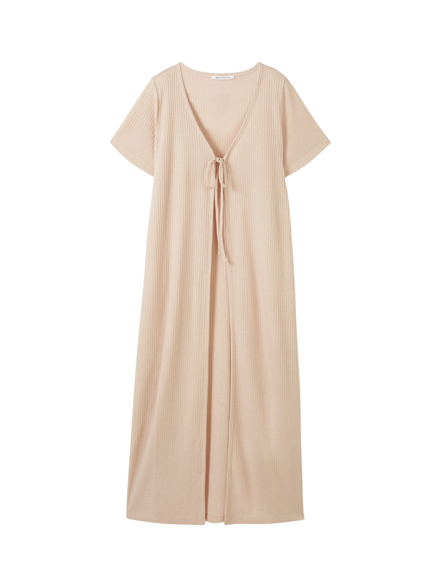 Denim Tom Tailor Bisque Women Long Cardigan with a Waffle Texture SKU: 1041446_33754 Image 07