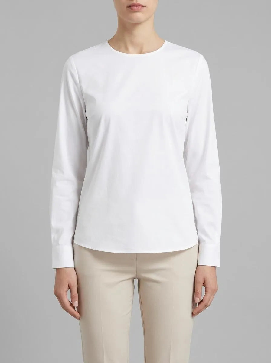 Denim Tom Tailor White Women Oversized Cotton T-Shirt SKU: 1041448_20000 Image 00