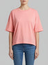 Denim Tom Tailor Shell Pink Women Oversized Cotton T-Shirt SKU: 1041448_35361 Image 00