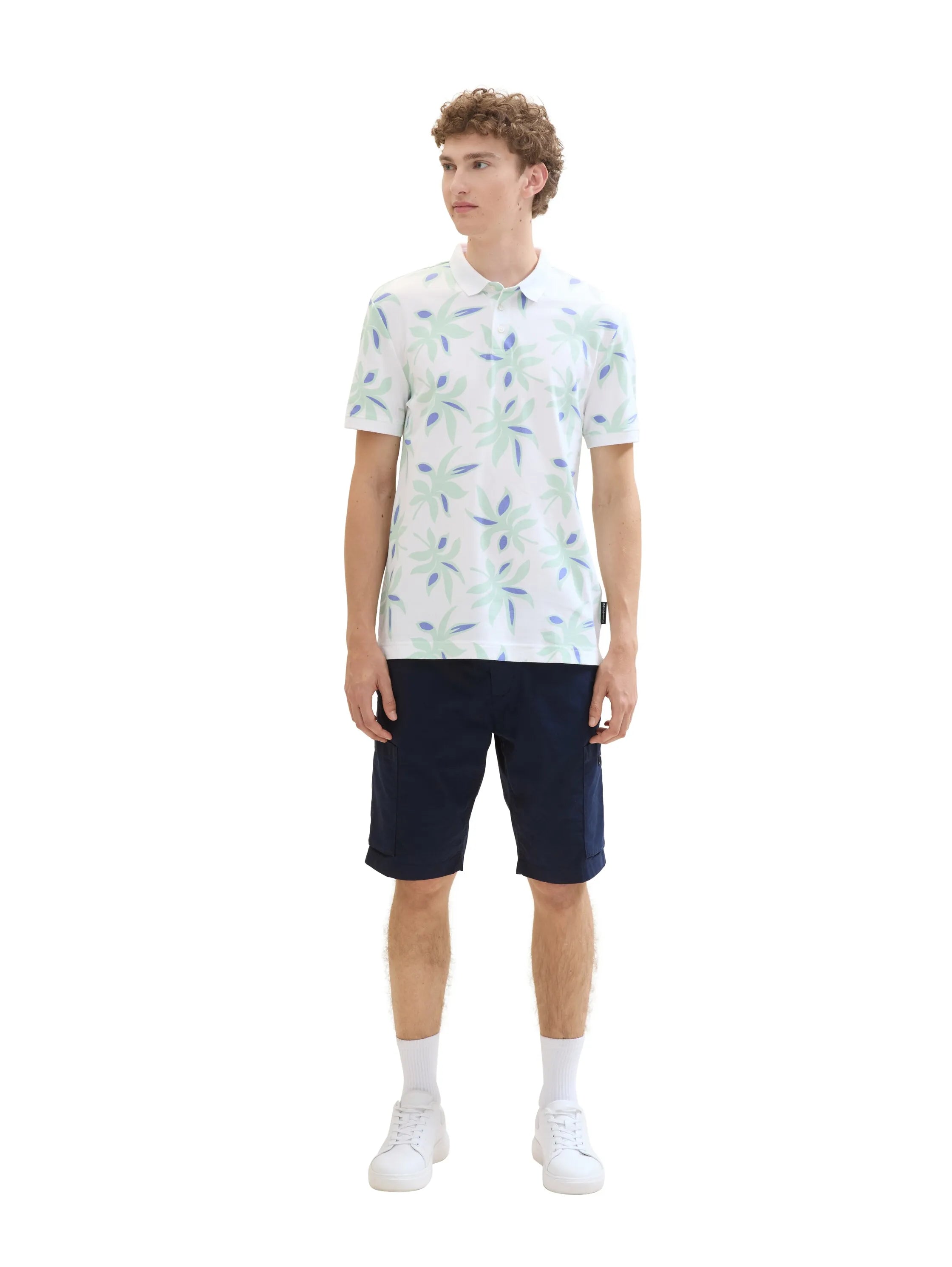 Denim Tom Tailor Sky Captain Blue Men Regular Fit Shorts SKU: 1041459_10668 Image 03