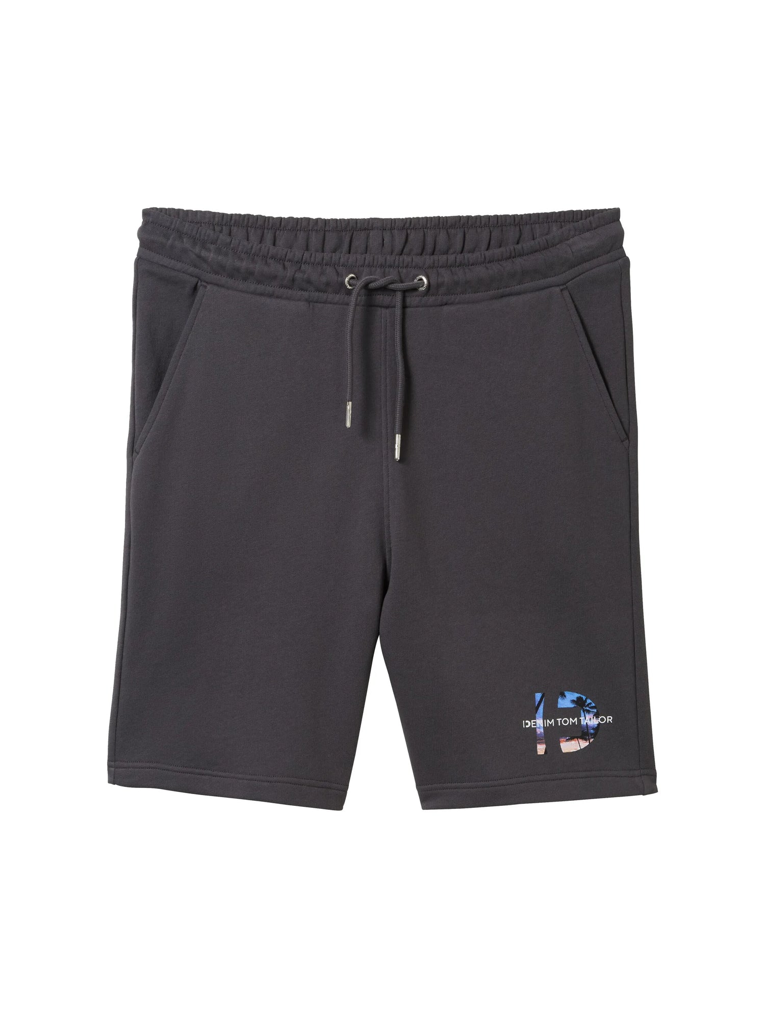 Denim Tom Tailor Tarmac Grey Men Relaxed Sweat Shorts SKU: 1041480_10899 Image 08