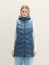 Long Quilted Waistcoat with A Hood_1041490_26779_01