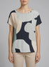 Tom Tailor Sky Captain Blue Women T-Shirt with a Print SKU: 1041535_10668 Image 00
