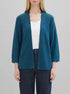 Tom Tailor Moss Blue Women Loose Fit 3/4-Sleeves Cardigans SKU: 1041591_13353 Image 00