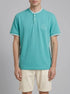 Tom Tailor Meadow Teal Men Polo Shirt with a Print SKU: 1041834_35272 Image 00