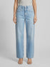 Tom Tailor Light Stone Bright Blue Denim Women Culotte Jeans with Tencelª Lyocell SKU: 1041844_10151 Image 00