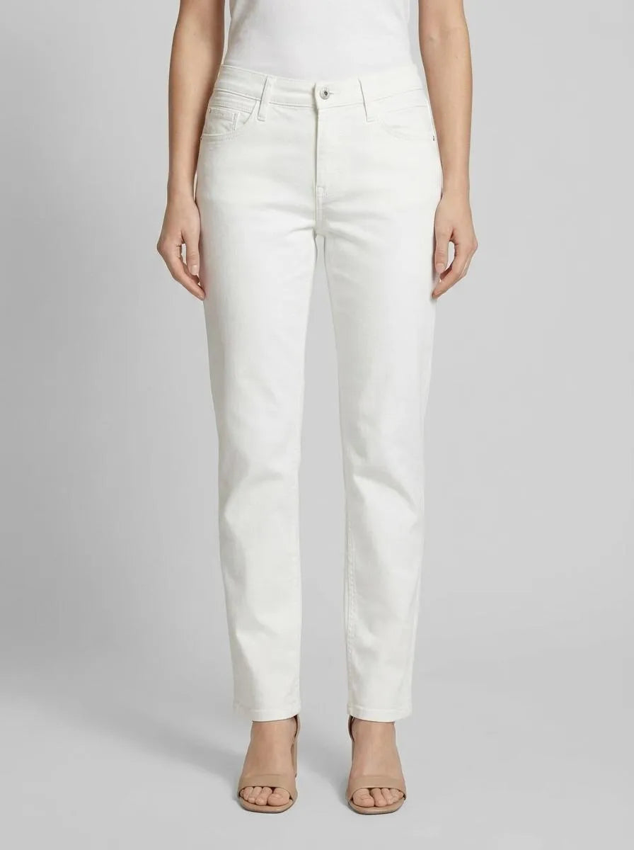 Tom Tailor White Women Ttalexa Straight Jeans Cropped SKU: 1041845_20000 Image 00
