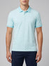 Tom Tailor Turquoise Orange Slice Design Men Regular Fit Short-Sleeved Polo Shirt SKU: 1041860_35452 Image 00