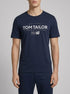 Tom Tailor Dark Blue Men Regular Fit Short-Sleeved T-Shirt SKU: 1041871_10302 Image 00