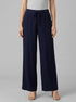 Tom Tailor Sky Captain Blue Women Cropped Culotte Trousers SKU: 1041917_10668 Image 00
