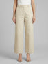 Tom Tailor Summer Beige Women Culotte Trousers with Linen SKU: 1041923_21650 Image 00