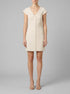 Denim Tom Tailor Creme Beige Melange Women Mini Dress with Linen SKU: 1041995_24421 Image 00
