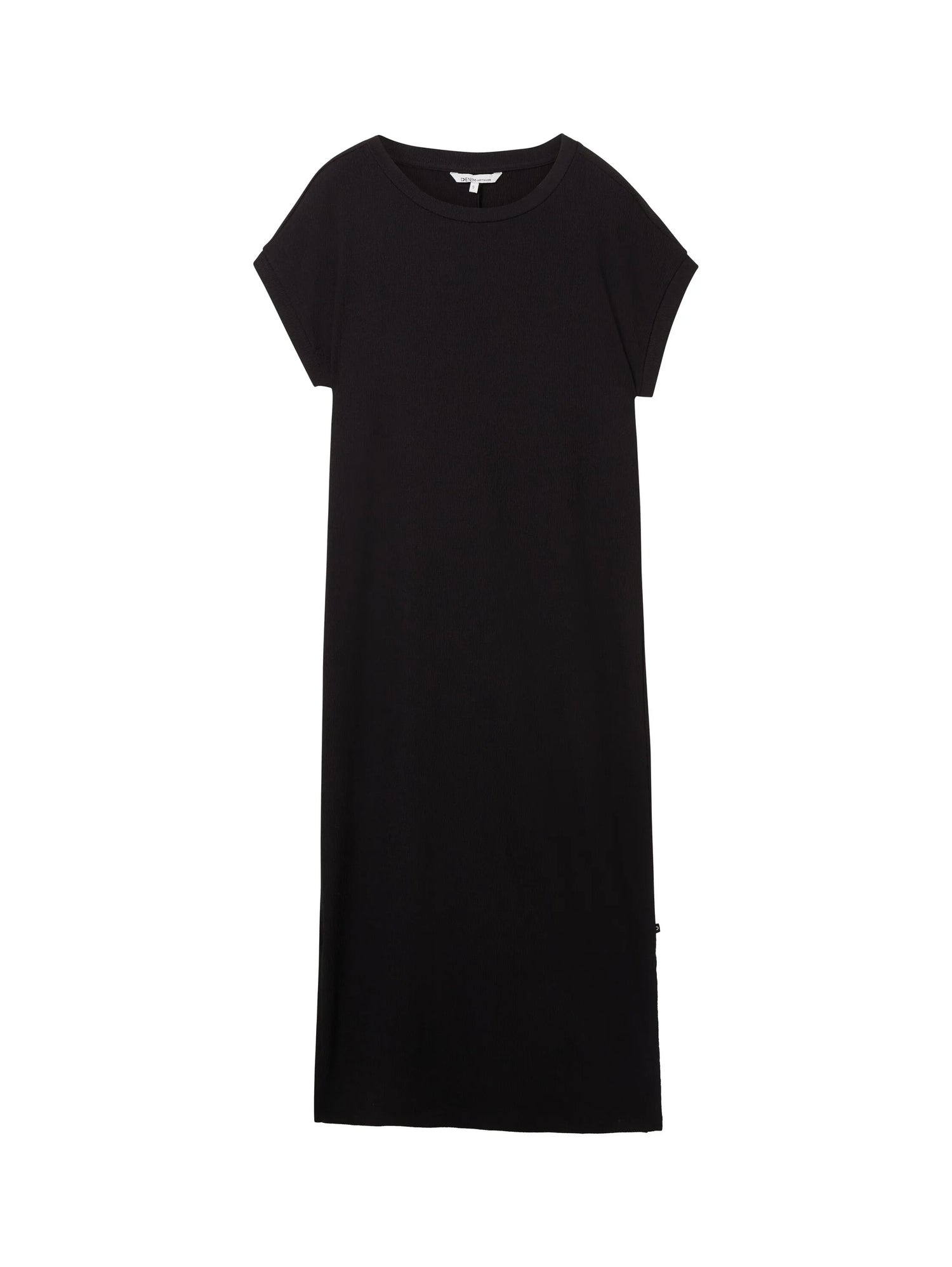 Denim Tom Tailor Deep Black Women Midi T-Shirt Dress SKU: 1041998_14482 Image 07