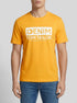 Denim Tom Tailor Orange Yellow Men T-Shirt with a Logo Print SKU: 1042070_22502 Image 00