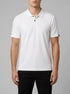 Denim Tom Tailor White Men Textured Polo Shirt SKU: 1042111_20000 Image 00
