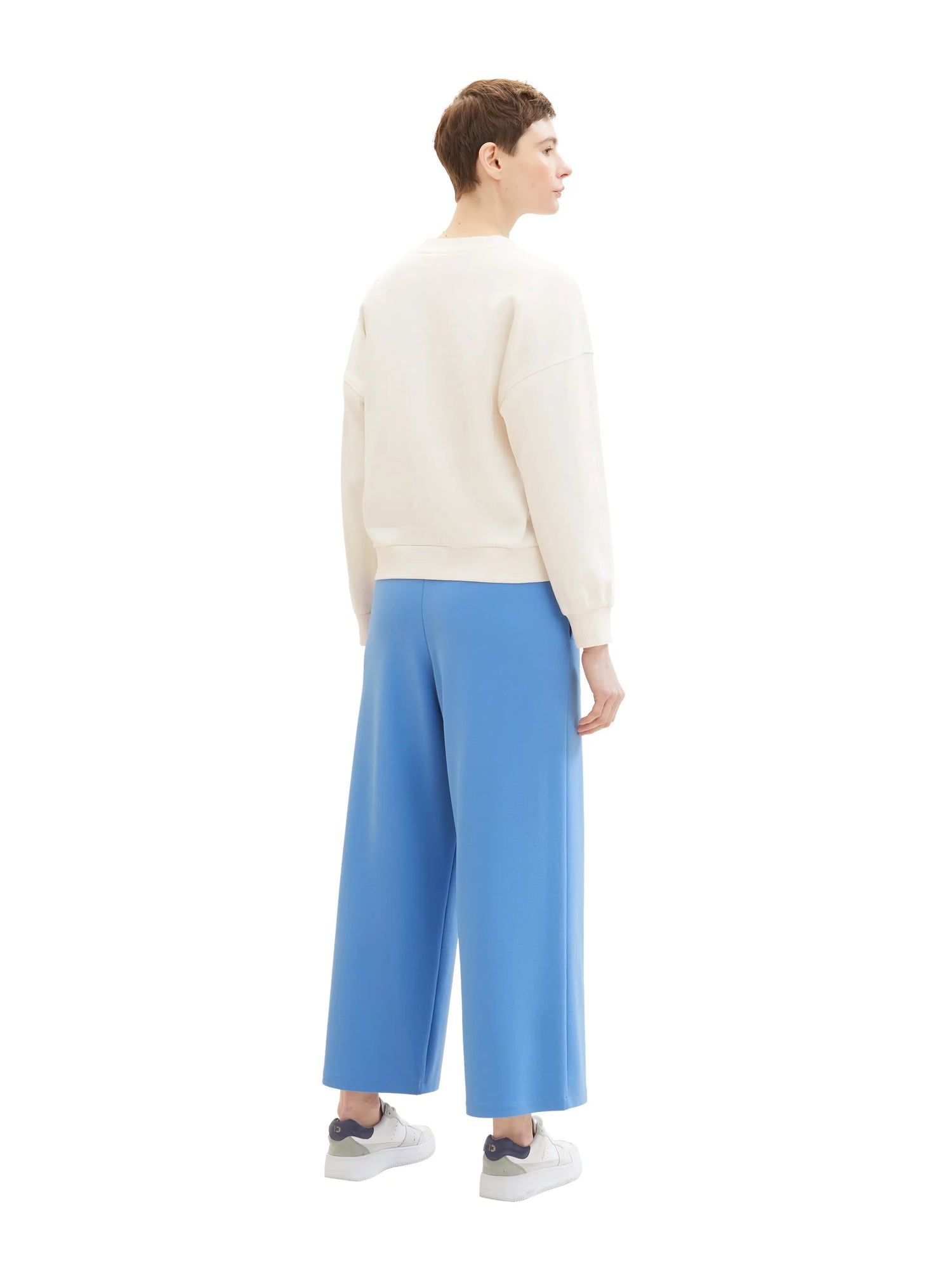 Denim Tom Tailor Sicilian Blue Women High-Waisted Culottes SKU: 1042304_18712 Image 04