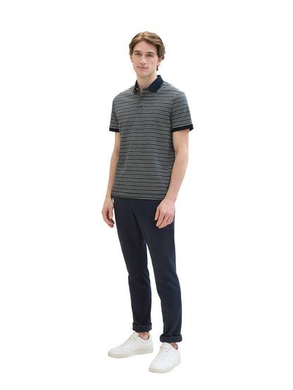 Tom Tailor Sky Captain Blue Men Slim Fit Chinos SKU: 1042339_10668 Image 06