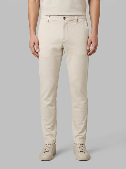 Tom Tailor Light Beige Melange Men Slim Fit Chinos SKU: 1042339_35673 Image 00