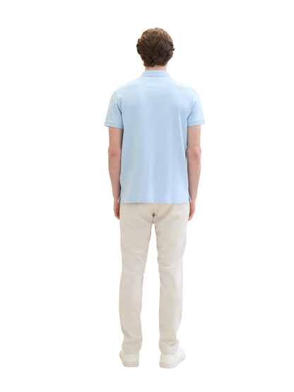 Tom Tailor Light Beige Melange Men Slim Fit Chinos SKU: 1042339_35673 Image 04