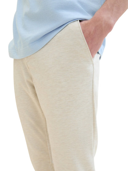Tom Tailor Light Beige Melange Men Slim Fit Chinos SKU: 1042339_35673 Image 05