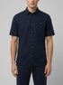 Tom Tailor Sky Captain Blue Men Regular Short-Sleeved Shirt SKU: 1042351_10668 Image 00