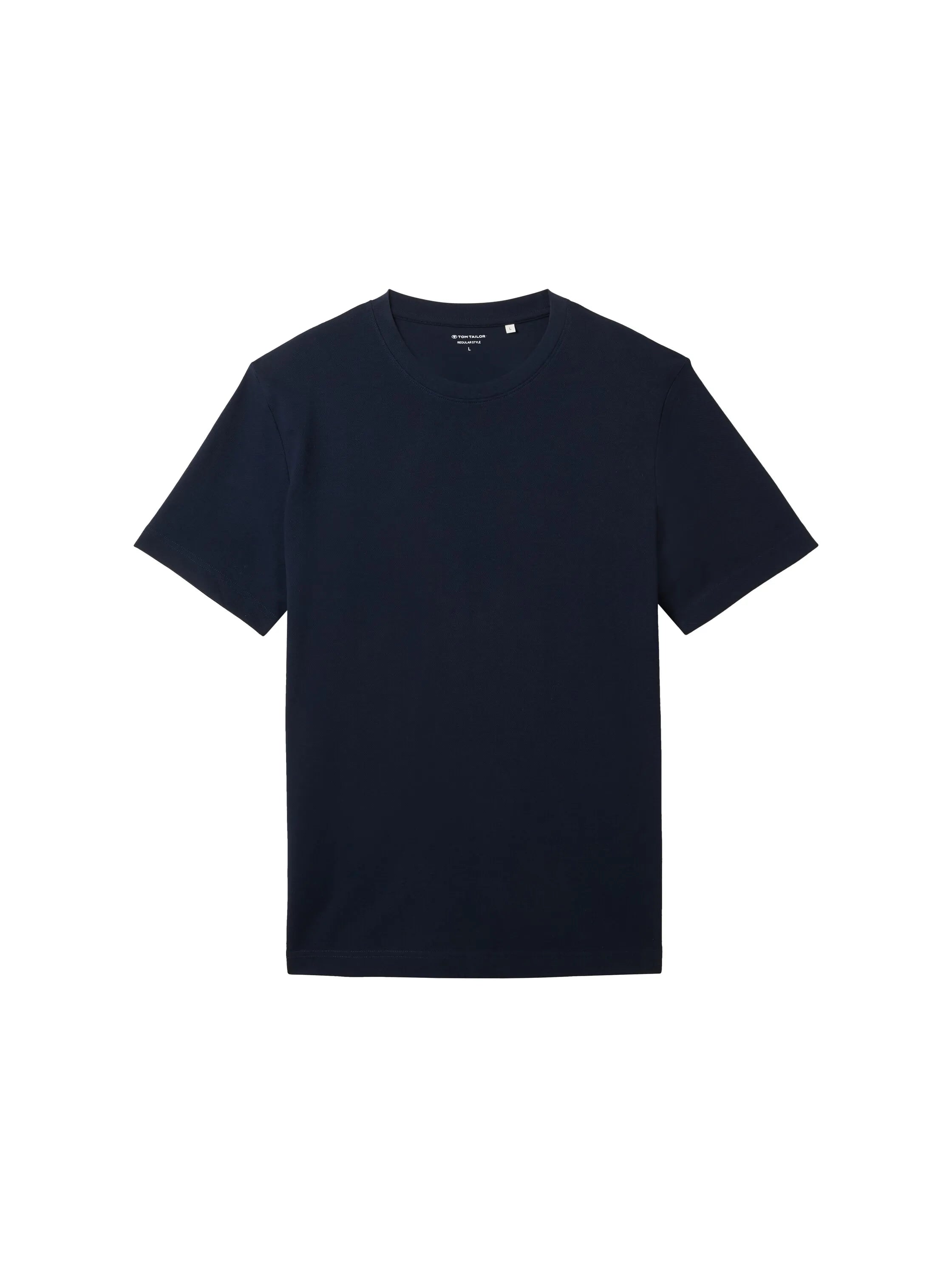 Tom Tailor Sky Captain Blue Men PiquŽ T-Shirt with Stretch SKU: 1042510_10668 Image 06