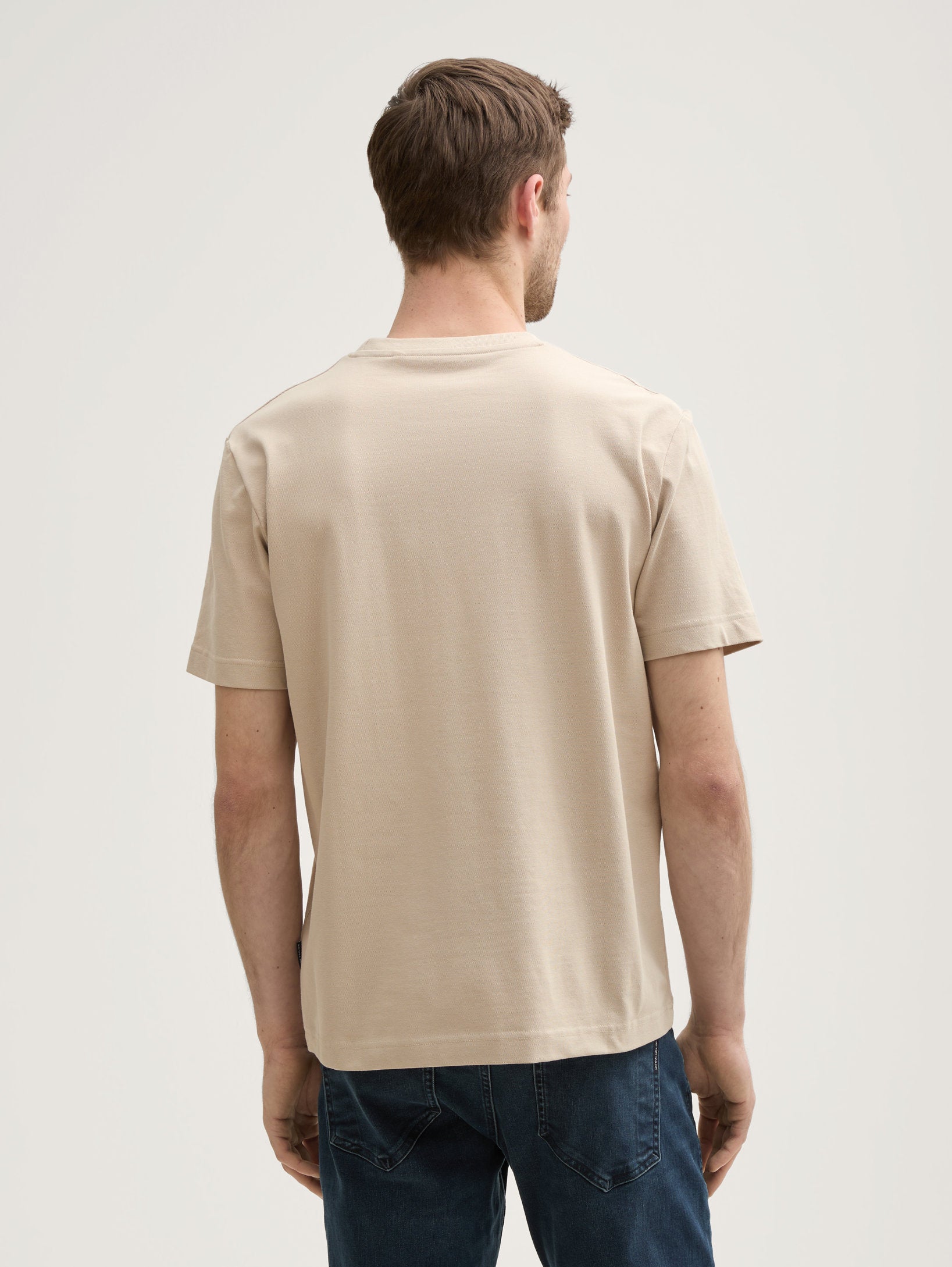 Tom Tailor_T-Shirt with PiquŽ Texture_1042510_11032_03