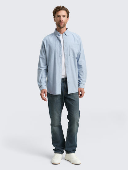 Tom Tailor_0_Regular Fit Shirt with Breast Pocket_1042640_38934_02