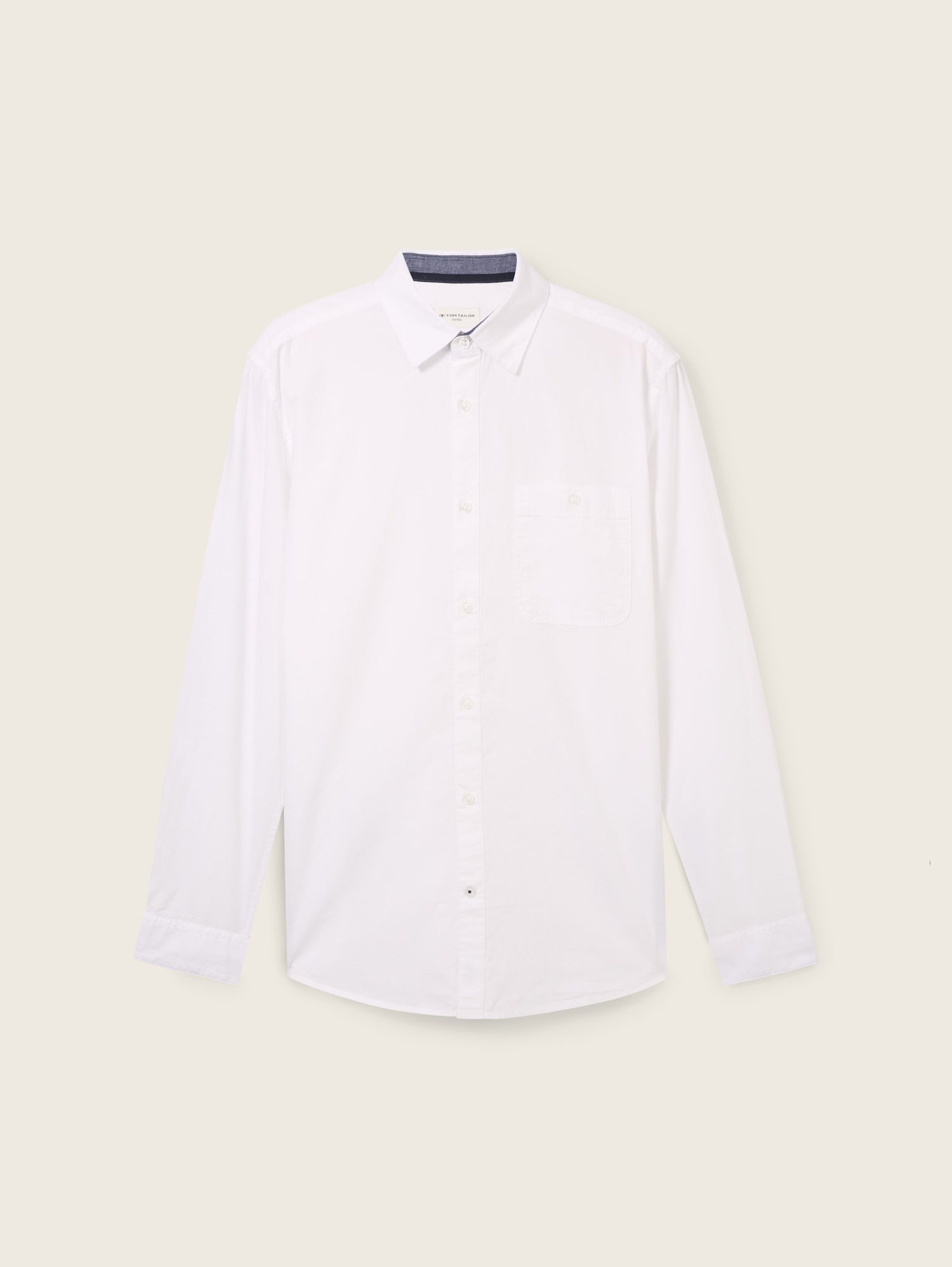 Twill Shirt with A Chest Pocket_1042652_20000_02