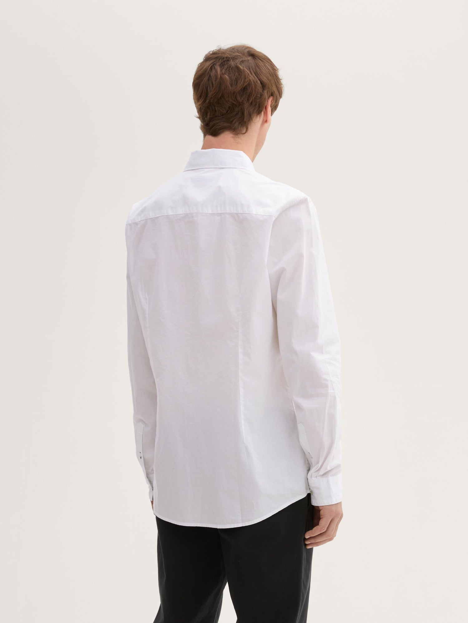 Twill Shirt with A Chest Pocket_1042652_20000_05