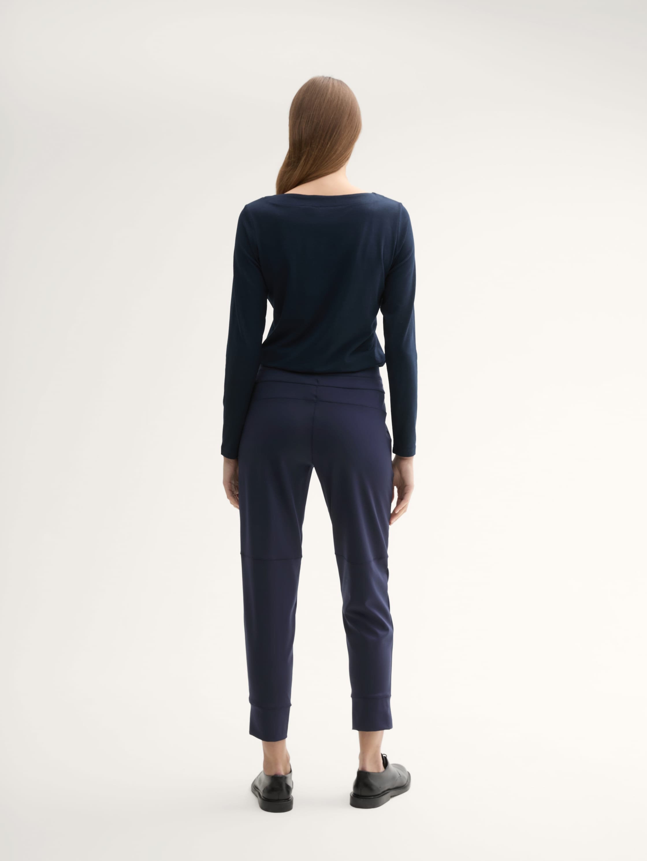 Relaxed Fit Cropped Trousers with Zip Pockets_1042936_10668_04