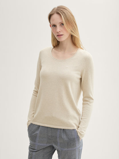 Basic Round Neck Sweater_1042964_25955_01