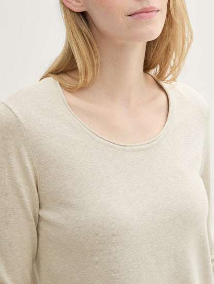 Basic Round Neck Sweater_1042964_25955_06