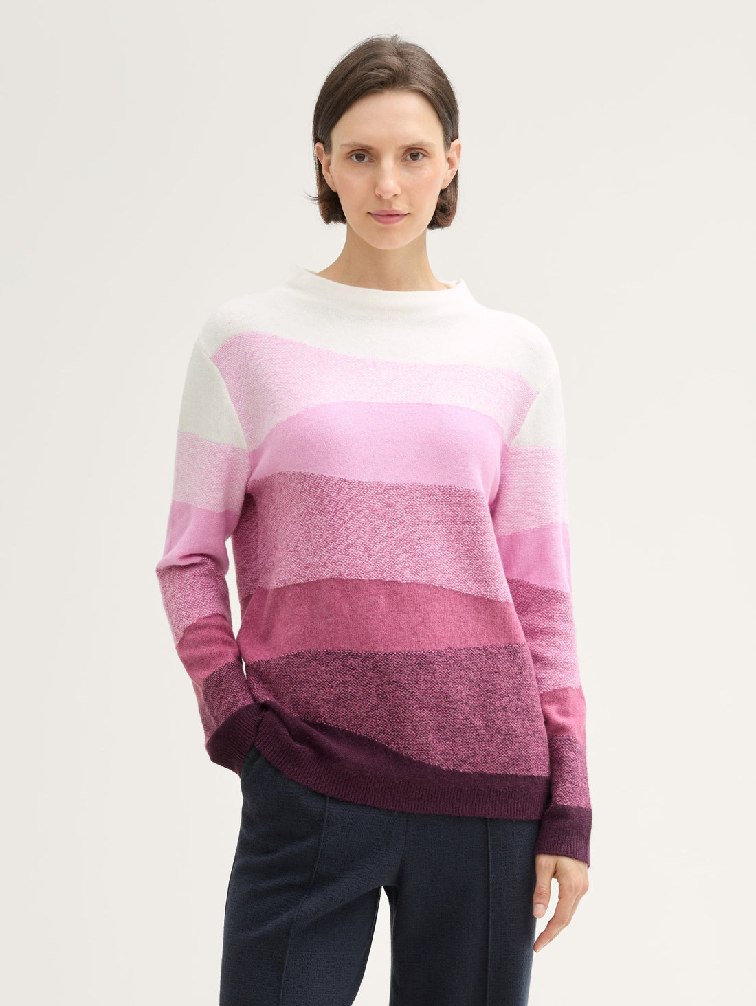 Colourful Knit Sweater in A Wool Blend_1042988_36318_01