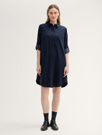 Corduroy Blouse Dress_1043051_10668_03