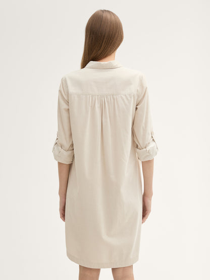 Corduroy Blouse Dress_1043051_12365_04