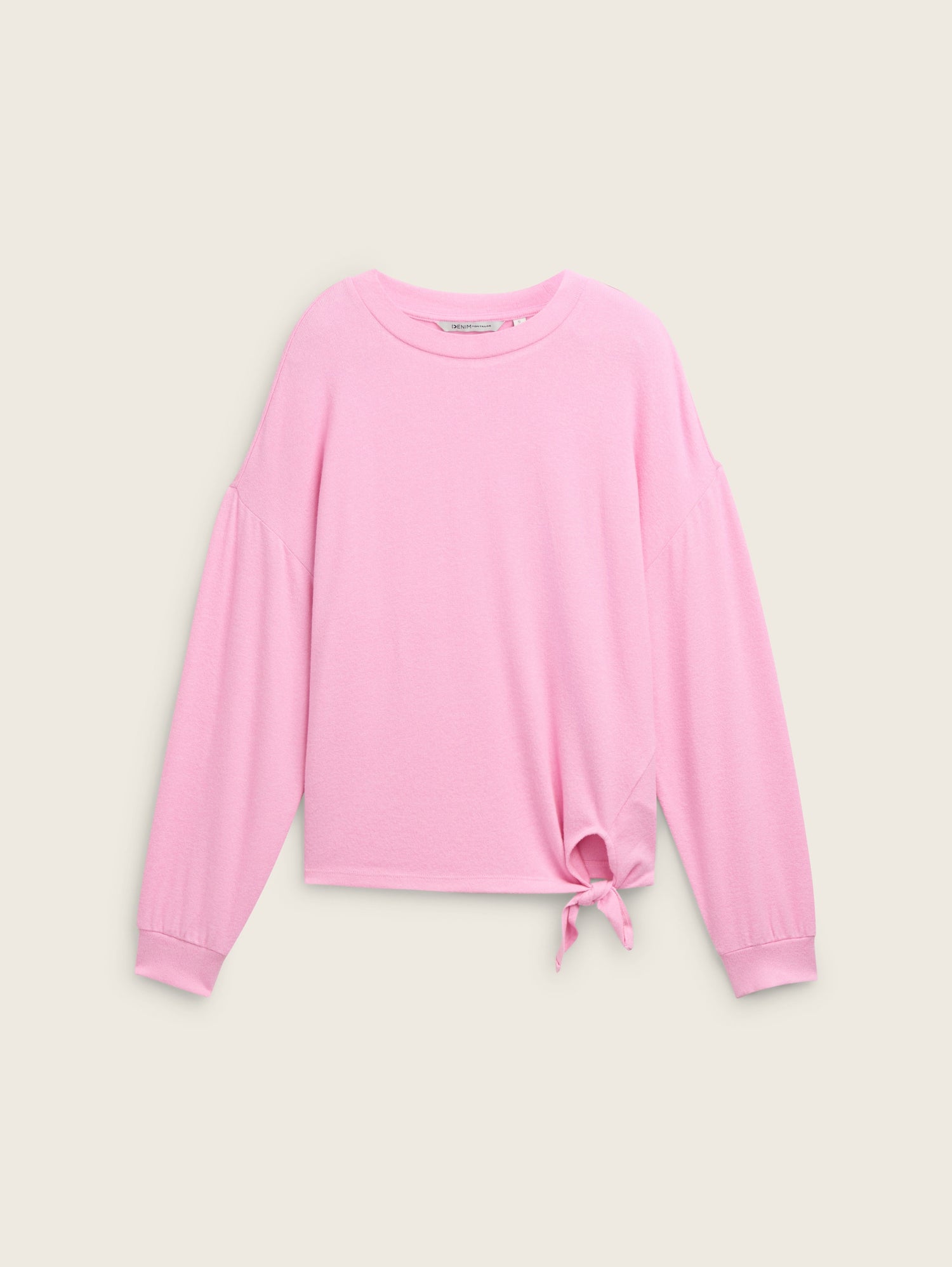 Long-Sleeved Shirt with Knot Details_1043069_35919_02