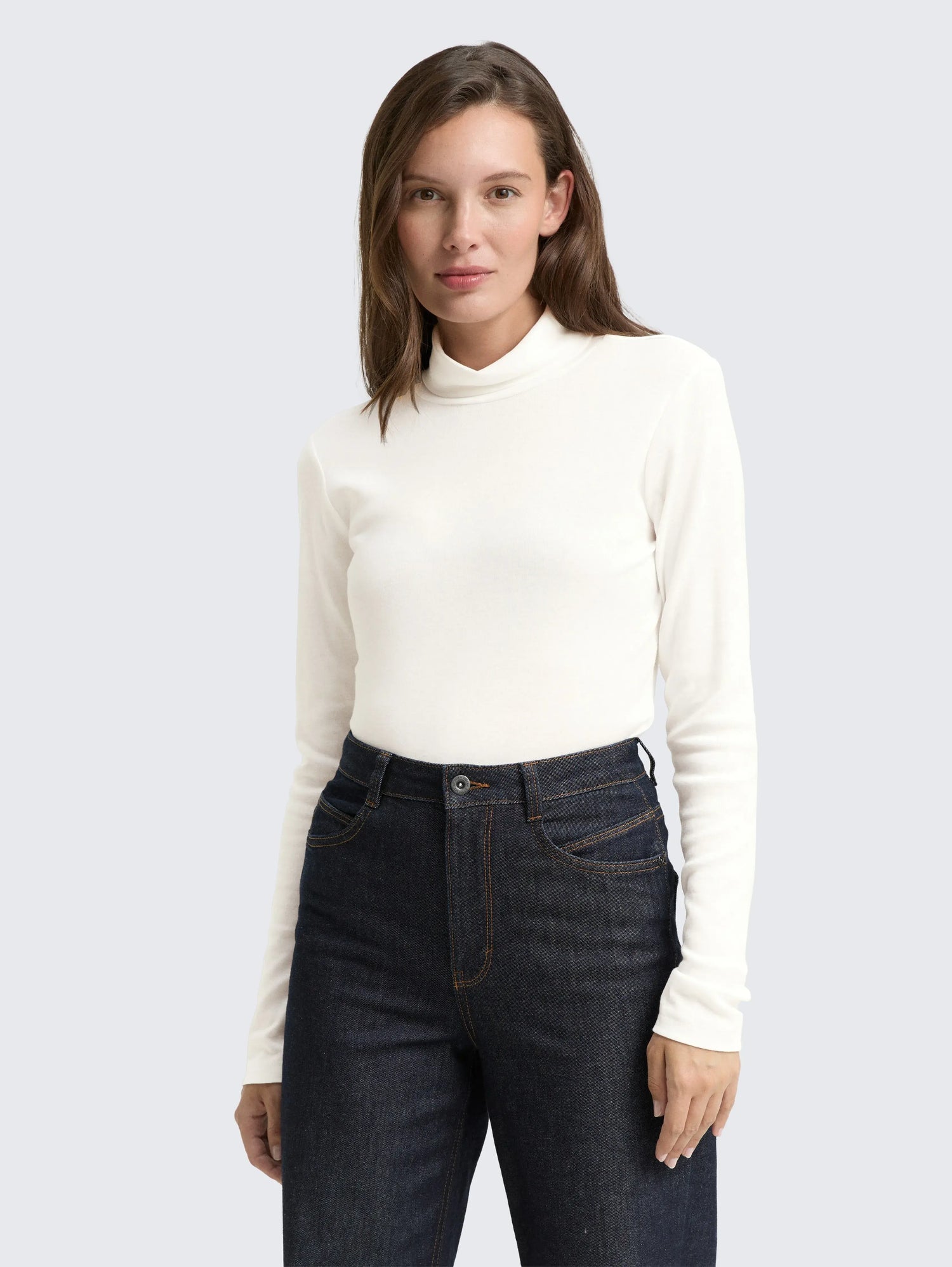 Tom Tailor_0_Long-Sleeved Shirt with Turtleneck_1043142_10315_02