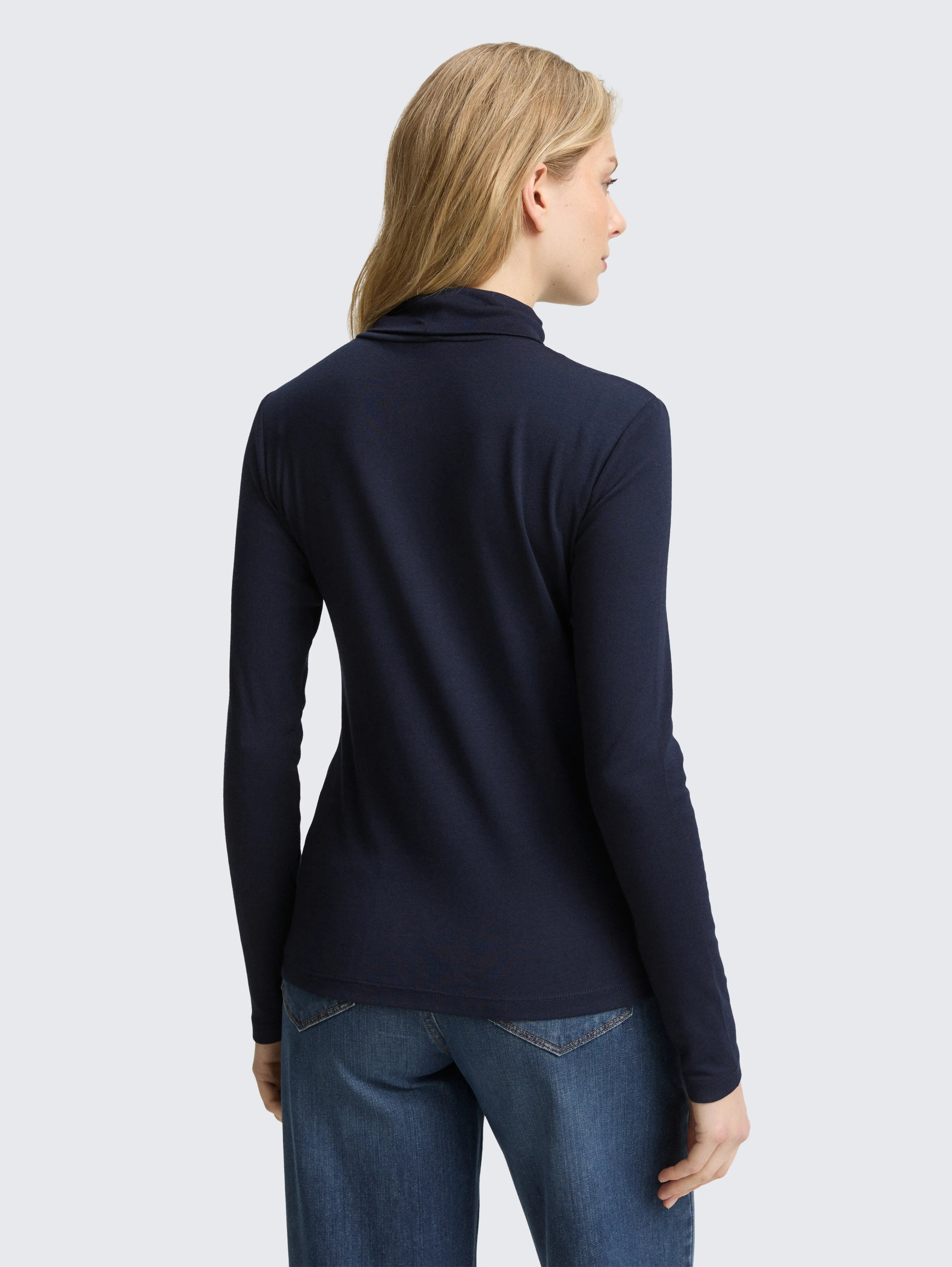 Tom Tailor_0_Long-Sleeved Shirt with Turtleneck_1043142_11019_03