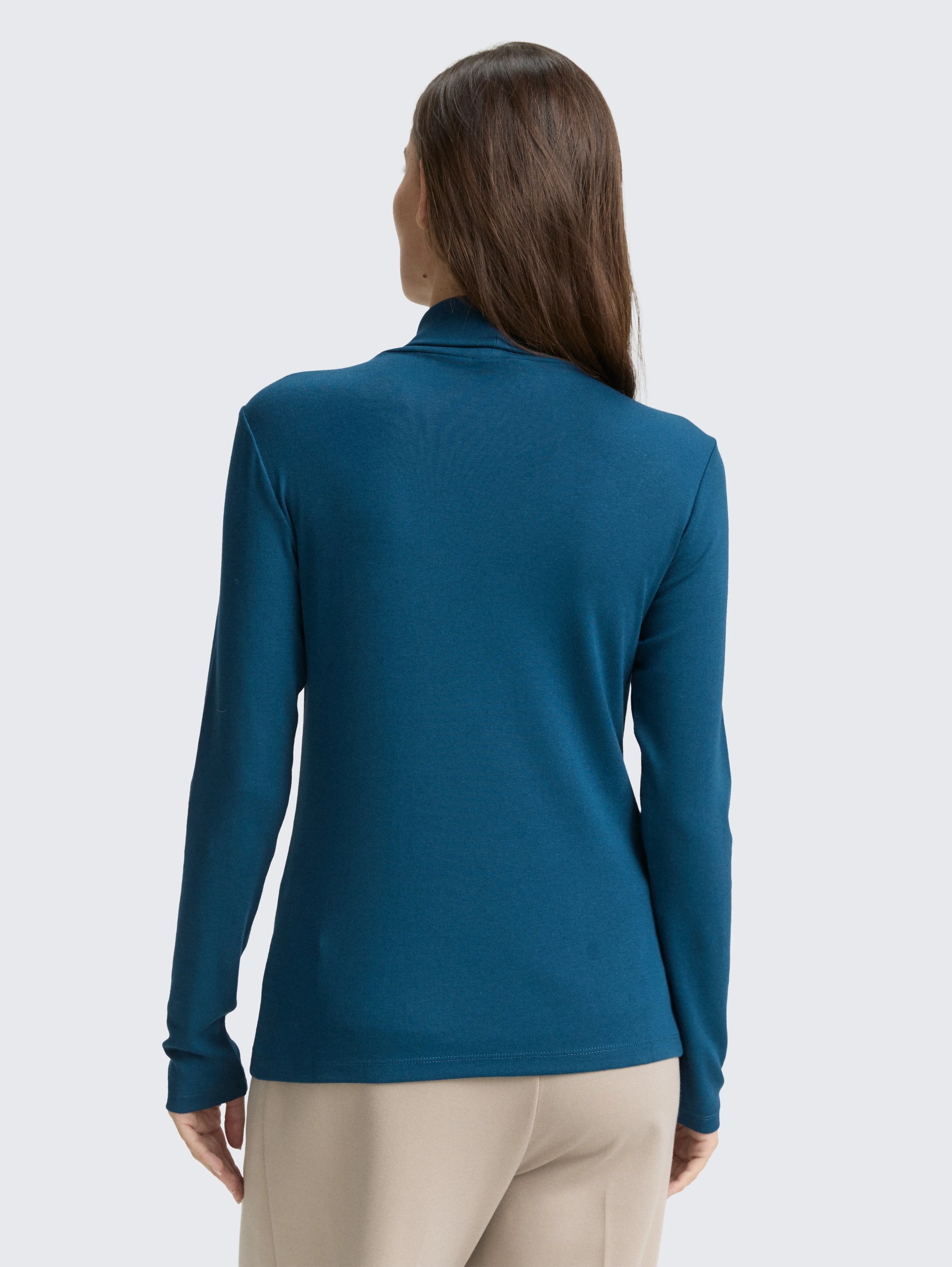 Tom Tailor_0_Long-Sleeved Shirt with Turtleneck_1043142_13183_03