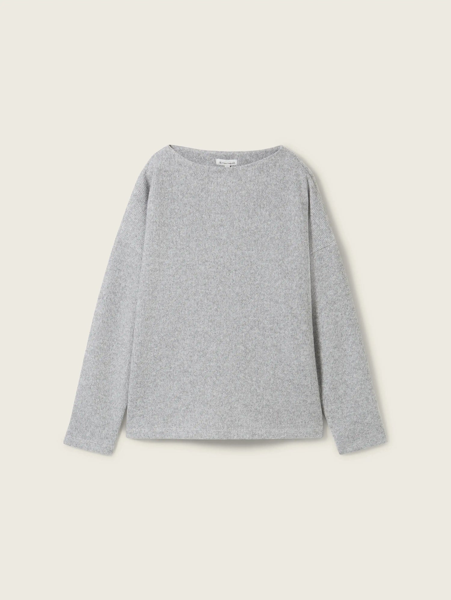 Tom Tailor_0_Soft-Touch Sweatshirt with Button Details_1043168_21373_01