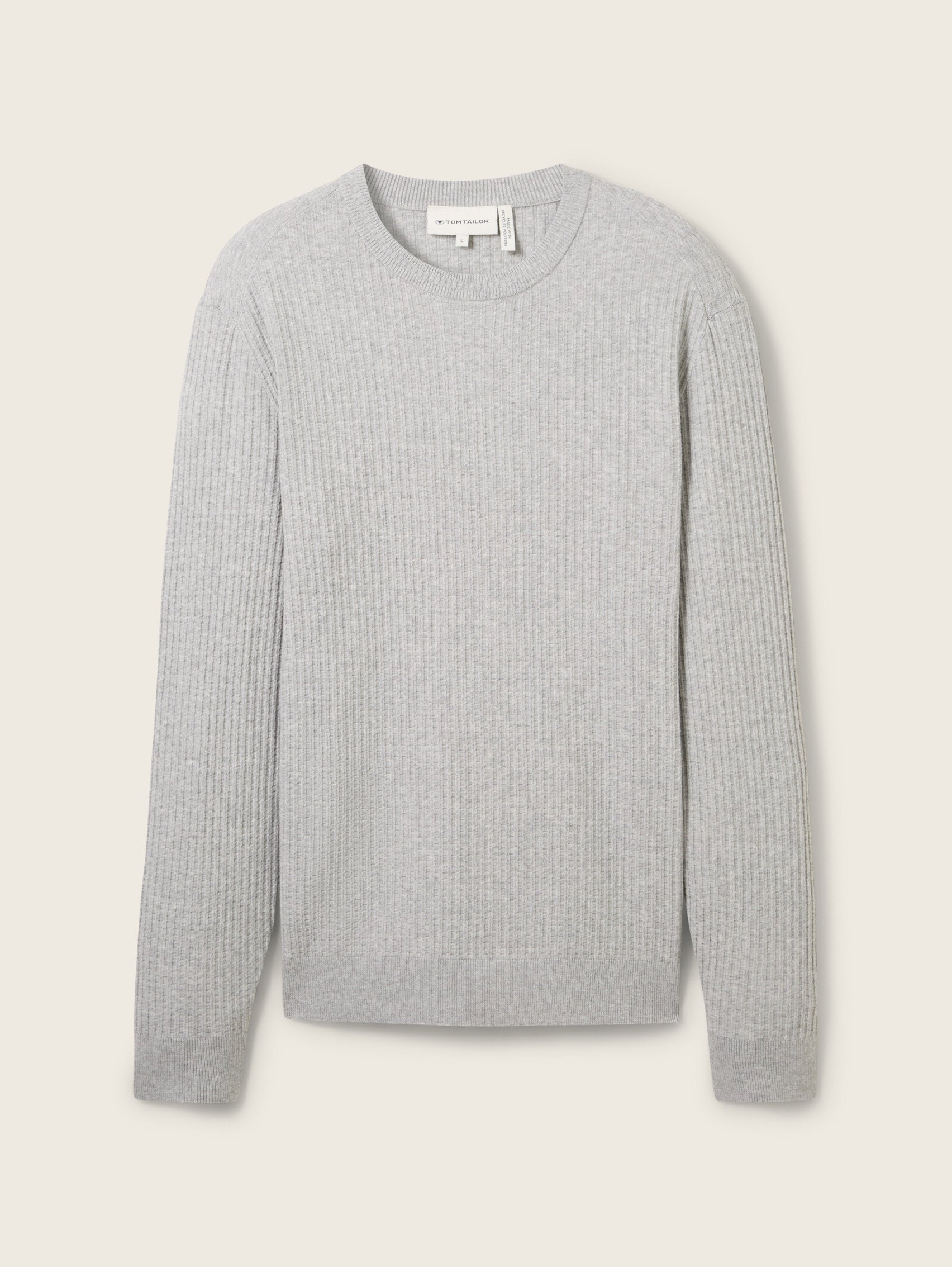 Soft Sweater with A Round Neck_1043192_12035_02