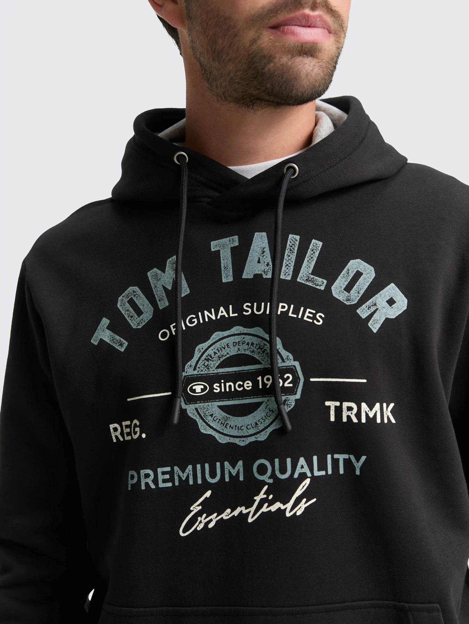Tom Tailor_0_Hoodie Sweatshirt with Logo Print_1043292_10916_05