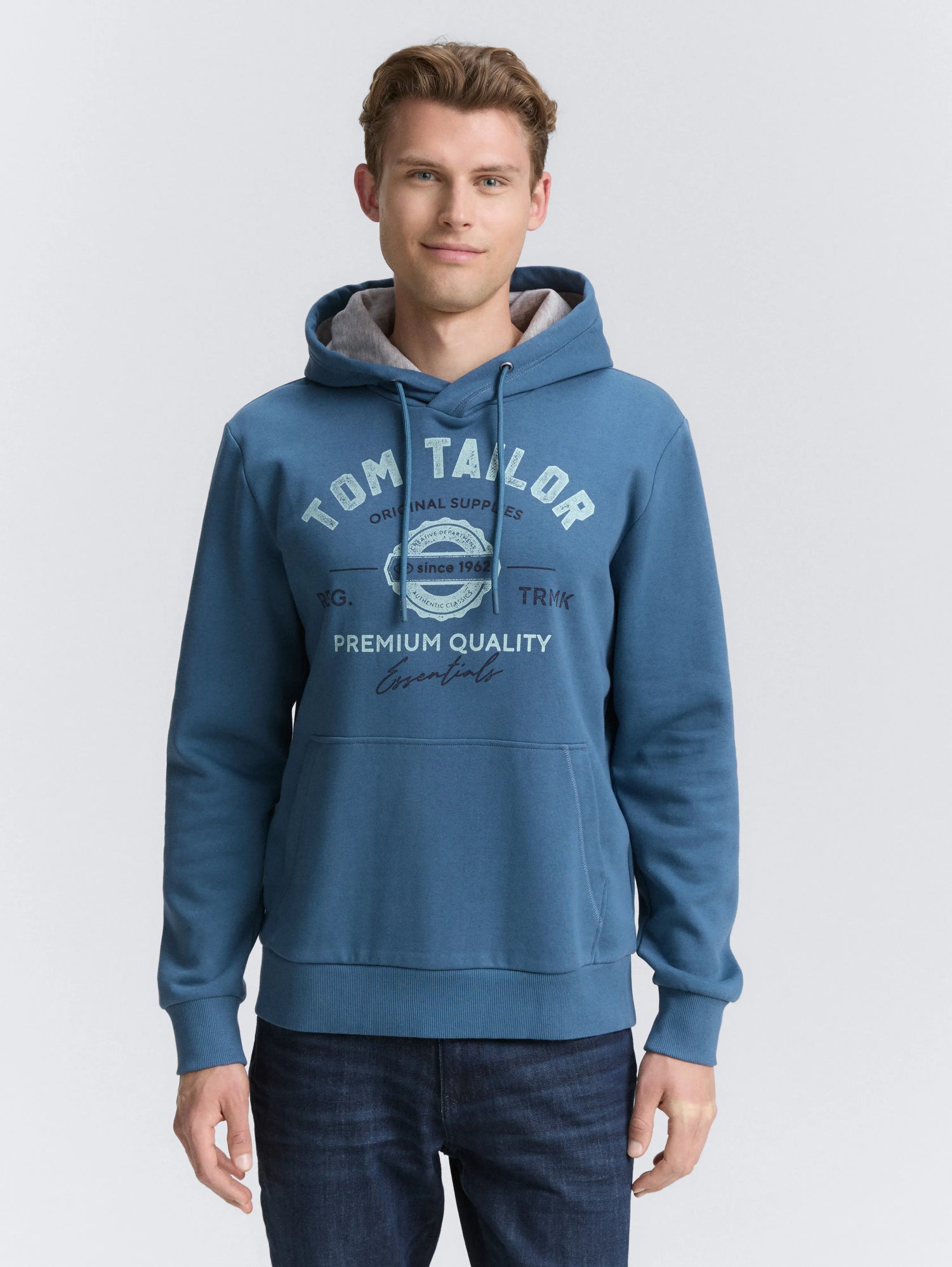 Tom Tailor_0_Hoodie Sweatshirt with Logo Print_1043292_38224_02