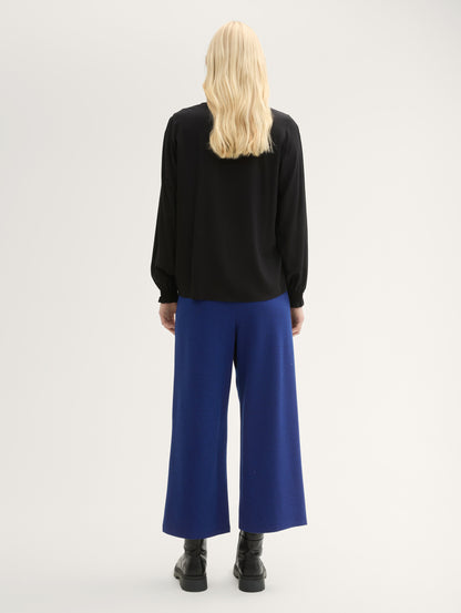 High-Waist Paperbag Culotte Trousers_1043450_35936_04