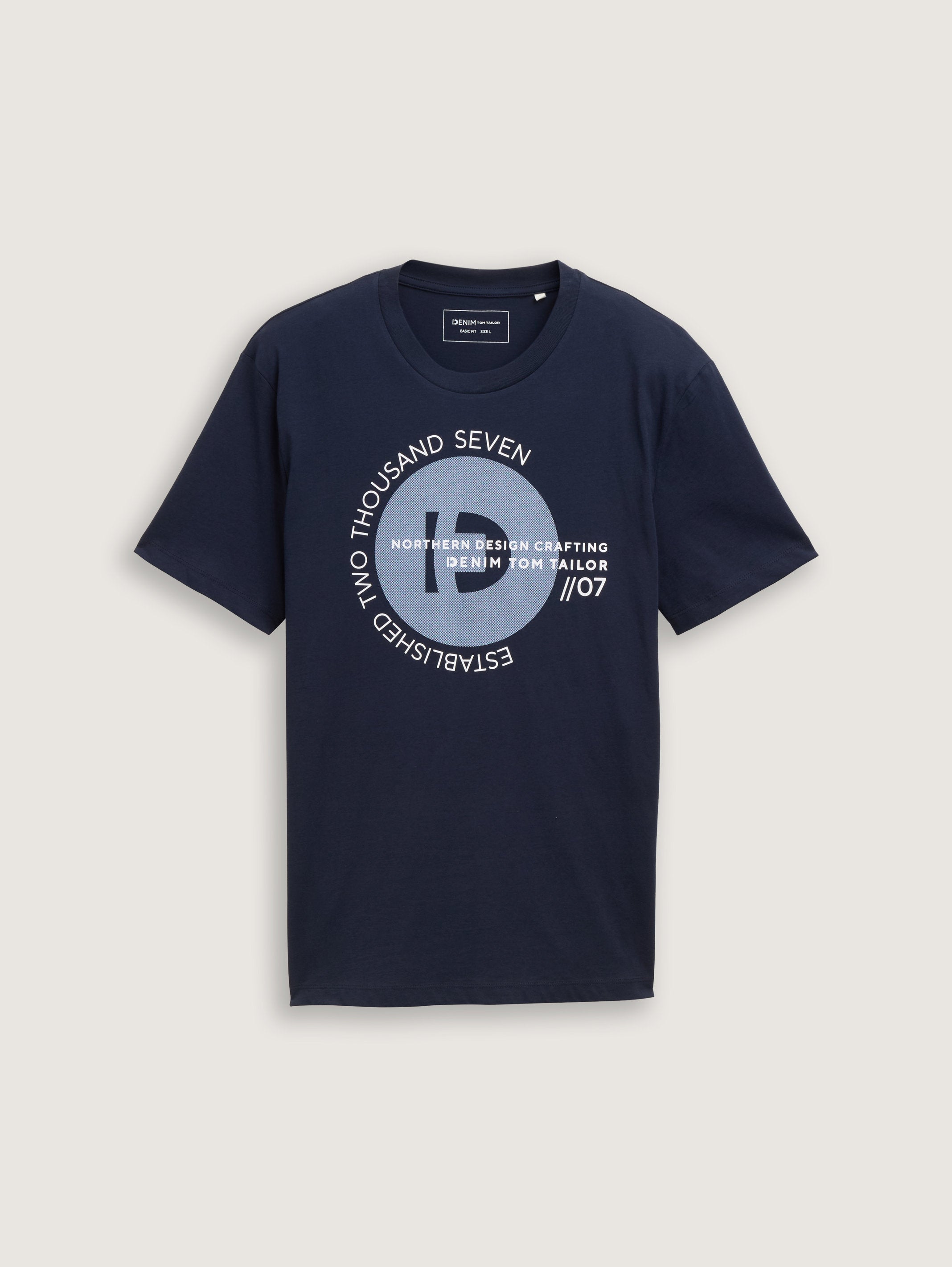 Tom Tailor_Basic T-Shirt with Logo Print_1043491_22813_06