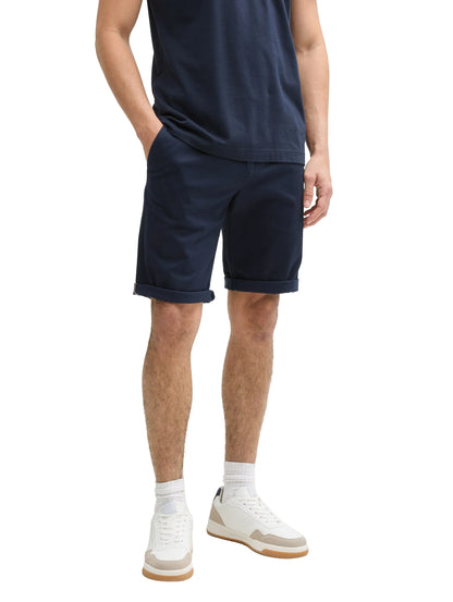 Tom Tailor Sky Captain Blue Men Slim Chino Shorts SKU: 1044710_10668 Image 01