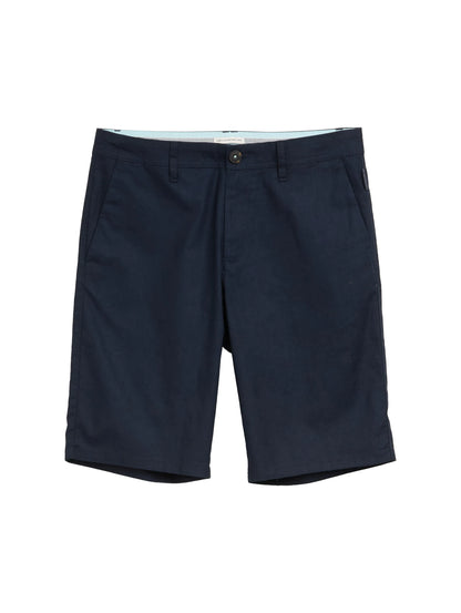 Tom Tailor Sky Captain Blue Men Slim Chino Shorts with Linen Content SKU: 1044712_10668 Image 06